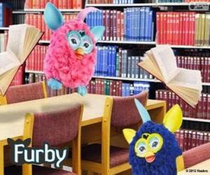 Puzzle Furbys στη βιβλιοθήκη